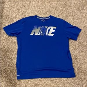 Blue Nike Shirt